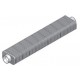 Silencieux rectangulaire DN160 x0.5m sans fibre minérale