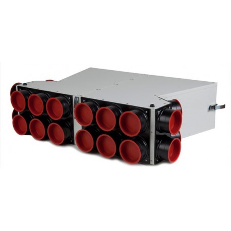 Caisson de distribution d'air insonorisé extra-plat Sky150 -2x10 AE34