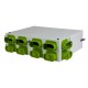 Caisson de distribution d'air insonorisé extra-plat Sky150 - 2x6 AE55