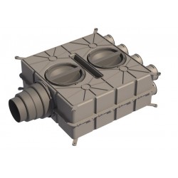 Caisson distributeur d'air multi-config x8