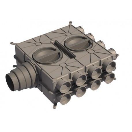 Caisson distributeur d'air multi-config x16