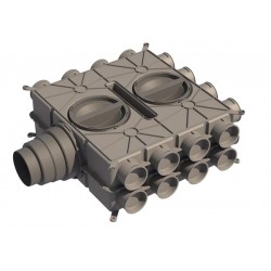 Caisson distributeur d'air multi-config x24