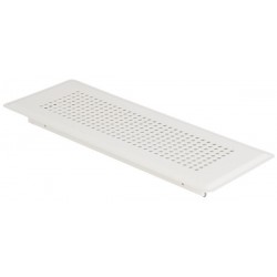 Bouche d'insufflation rectangulaire blanche