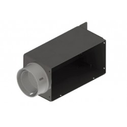 Té AE34C Latéral pour bouche rectangulaire 300x100