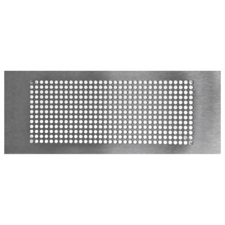 Grille rectangulaire inox 300x100