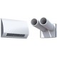 Bouche extraction blanc lgue portée TINO-i 2XAE34C, plafond