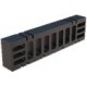 Clapet de réglage à attenuation acoustique pour té rectangulaire