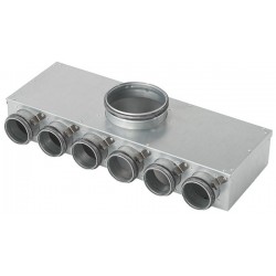 Caisson de distribution d'air ECO AE34C ø125 - 6 x ø75