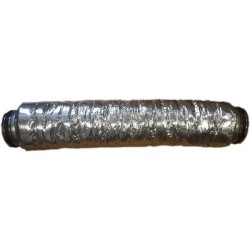 Silencieux DN200x1.5m sans laine de verre/minérale