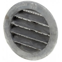 Grille lamelle aluminium DN 100 mm - verni