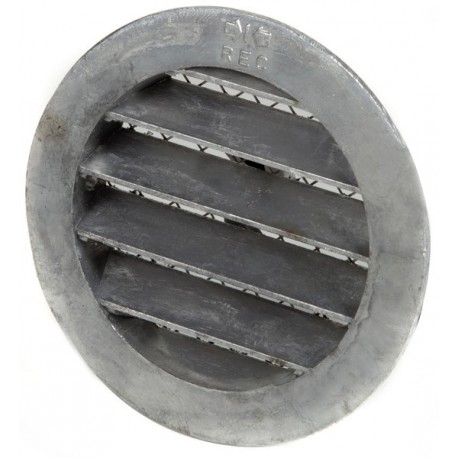 Grille lamelle aluminium DN 100 mm - verni
