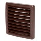 Grille GS100 130 X 130 Marron