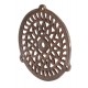 Grille en fonte DN 130mm- fer ancien