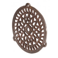 Grille en fonte DN 130mm- fer ancien