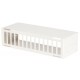 Grille format mural RAL 9001