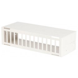 Grille format mural RAL 9001