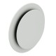 Bouche design plafond à effet coanda ronde ø125