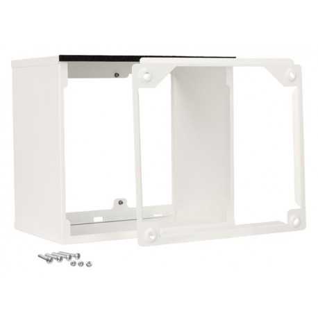 Rallonge grille ext blanc 400-450