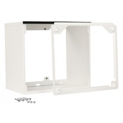 Rallonge grille ext blanc 350-400