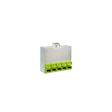 Caisson de distribution d'air insonorisé SC DN180-14 (11-AE35 3 AE55)