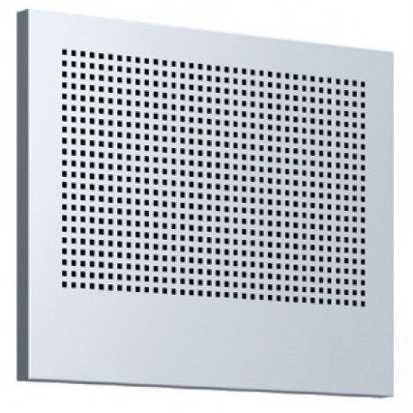 Bouche chauffante murale ø125 rectangulaire - sans thermostat