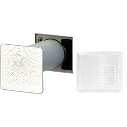 Air 70 Plus + Grille extérieure blanc (RAL9010) inclus Préchauffeur